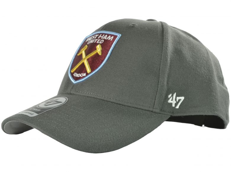 West Ham United 47 Brand Mvp Charcoal Baseball Cap