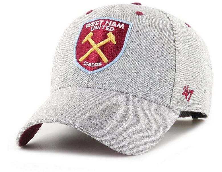 West Ham United 47 Brand Storm Cloud Mvp Charcoal Baseball Cap