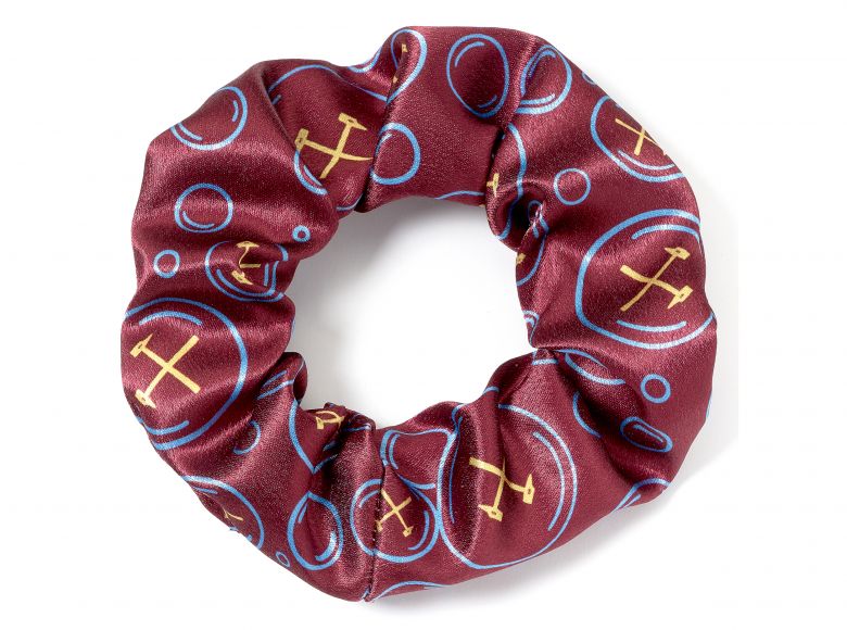 West Ham United Crest and Cannon Hair Scrunchie