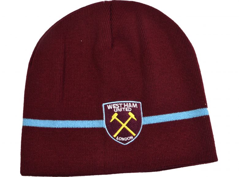 West Ham United Knitted Beanie Hat