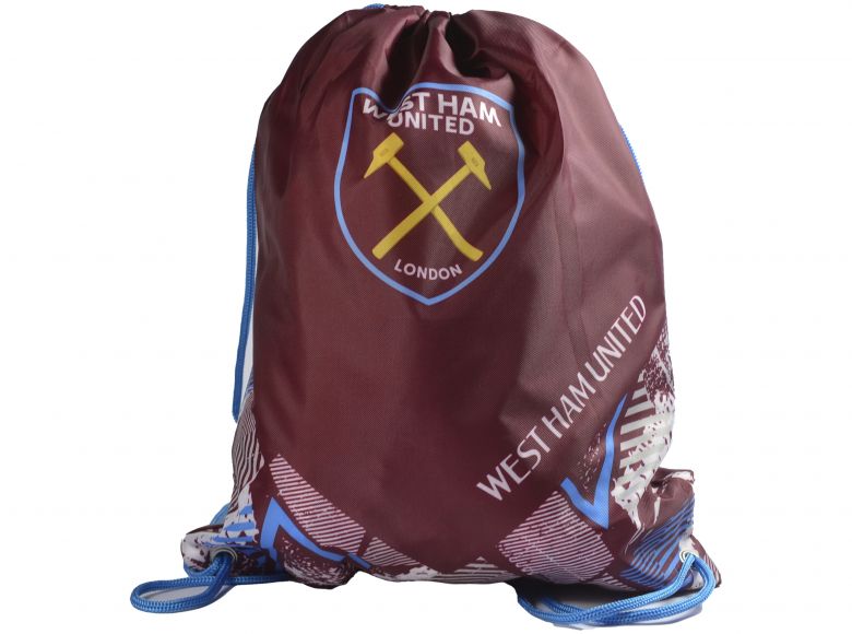 West Ham Vector Draw String Gym Bag