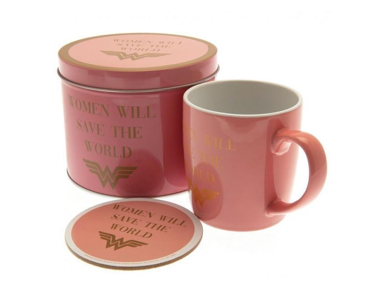 Wonder Woman Wonder Woman Mug And Drinks Coaster Collectable Tin Gift Set