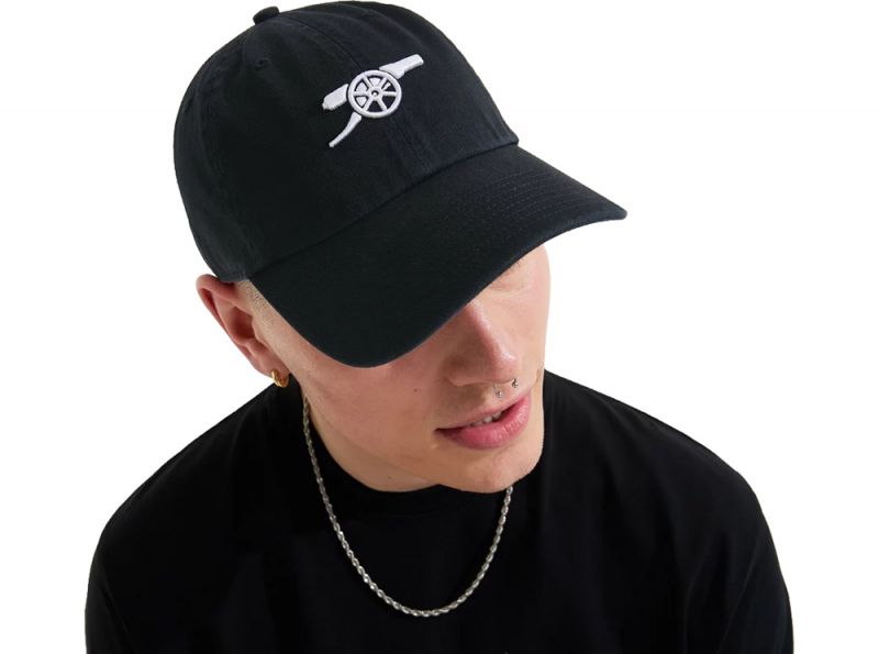 Arsenal 47 Clean Up Black White Cannon Cap