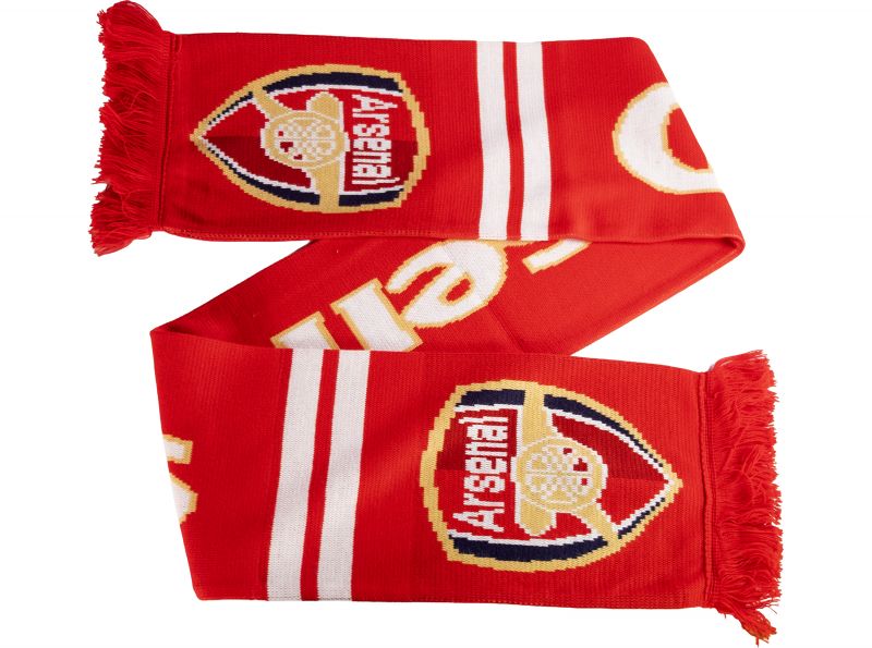 Arsenal Gunners Scarf Red White