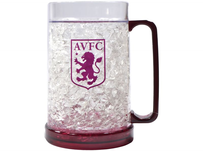 Aston Villa Clear Freezer Tankard