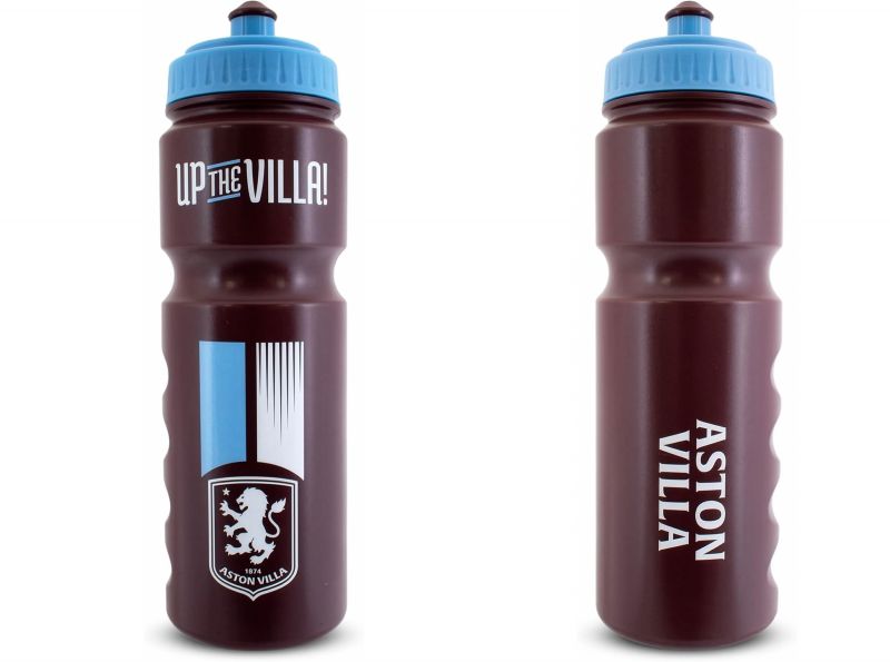Aston Villa Up The Villa Plastic Water Bottle 750ml