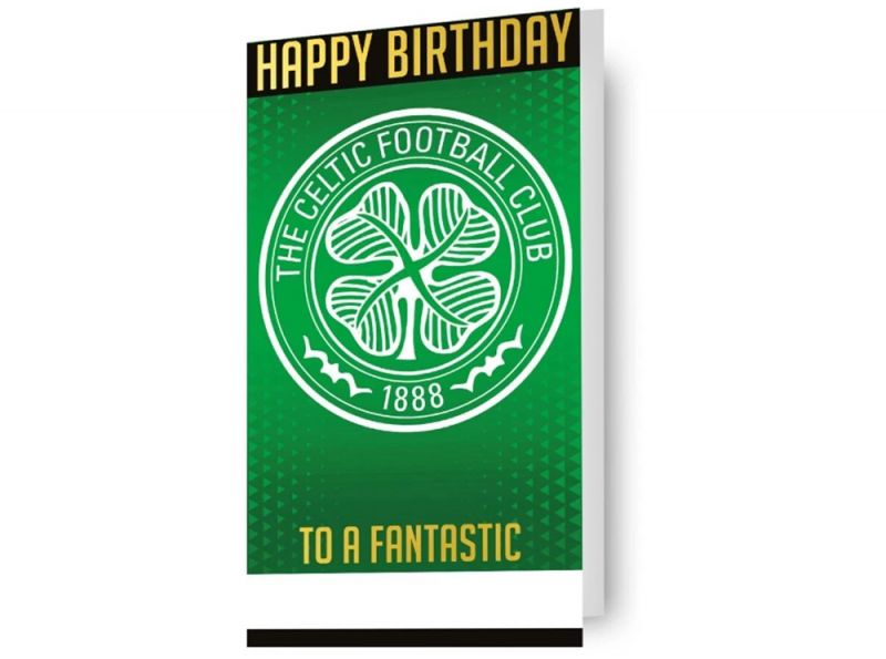 Celtic Happy Birthday To A Fantastic Personalised Birthday Card