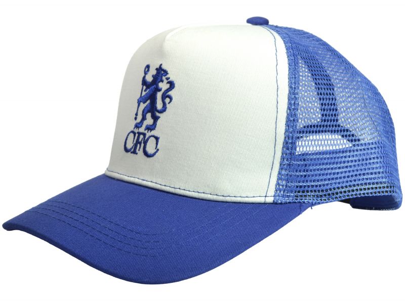 Chelsea Baseball Trucker Snapback Royal Blue