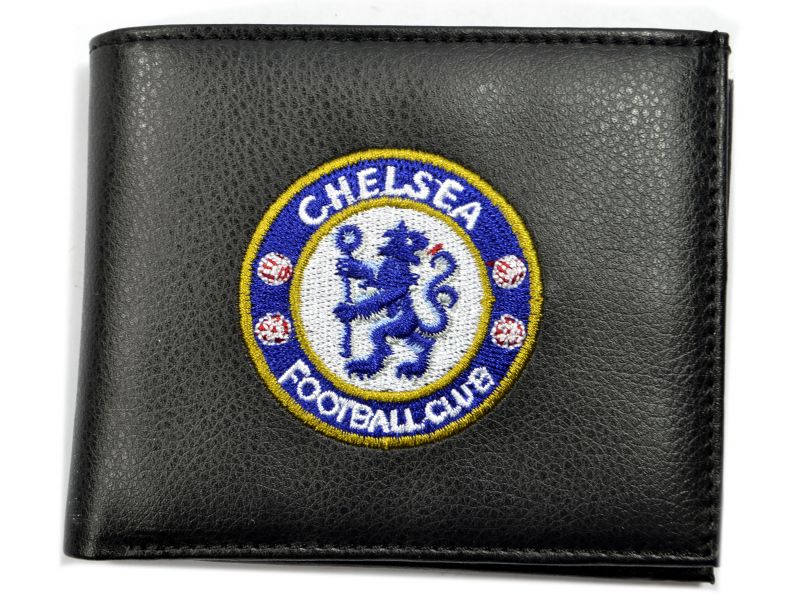 Chelsea FC PU Leather Embroidered Bi Fold Wallet