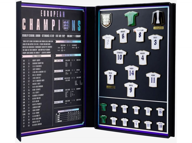 England Lionesses Its Home Badge Set