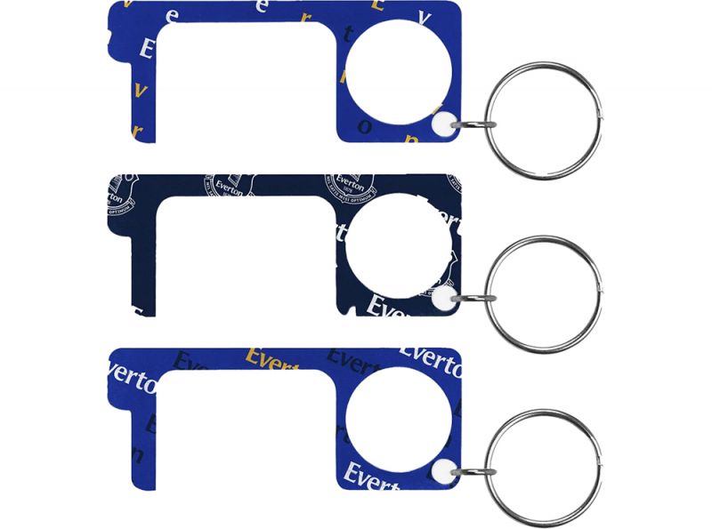 Everton FC 3 Pack No Touch Keyrings