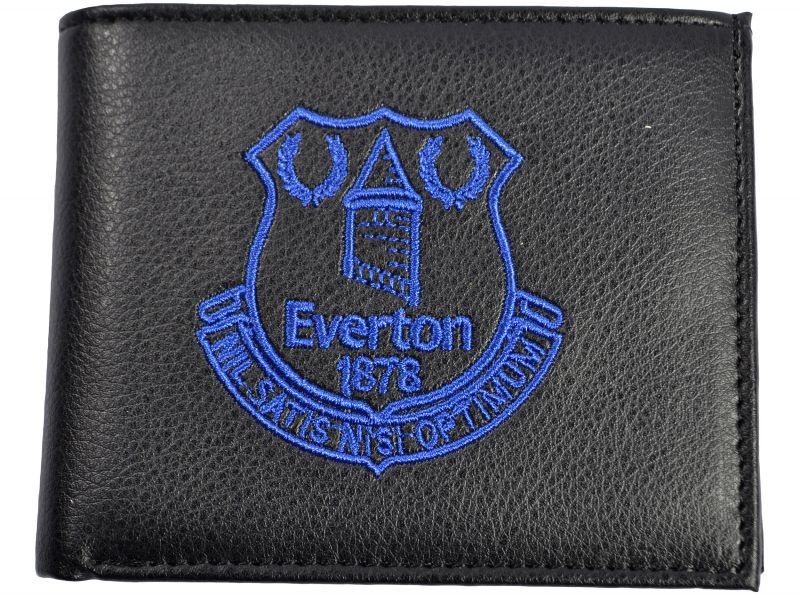 Everton PU Leather Embroidered Bi Fold Wallet