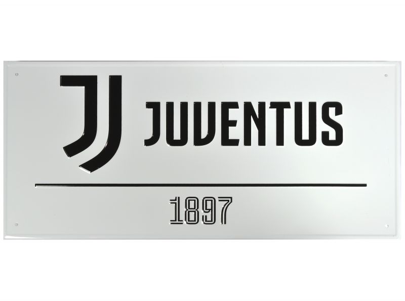 Juventus Metal Street Sign