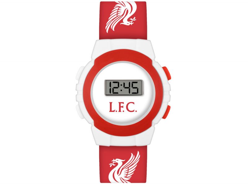 Liverpool Digital Watch White