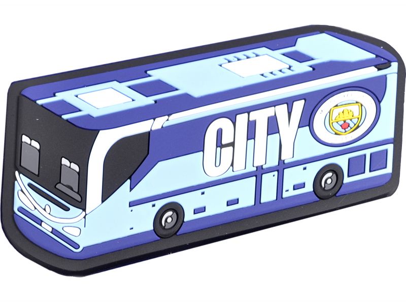 Man City Coach Fridge Magnet