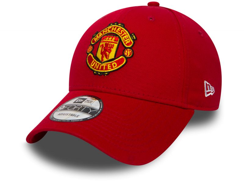 Man UTD New Era 9Forty Red Baseball Cap