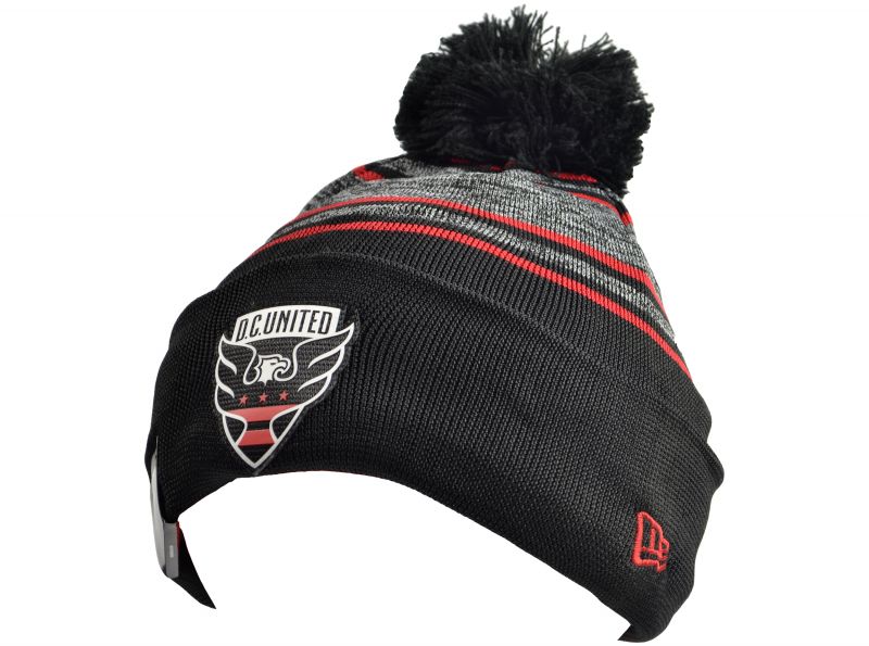 New Era DC United MLS Knitted Bobble Hat