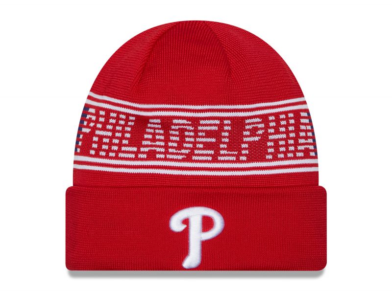 New Era Philadelphia Phillies Sport Knit Beanie Hat