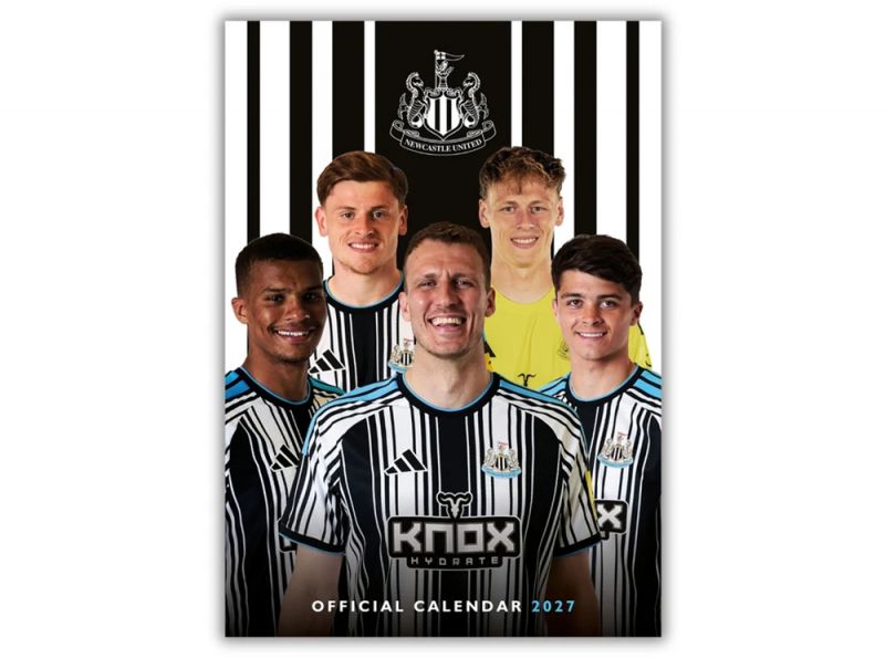Newcastle United 2027 A3 Wall Calendar