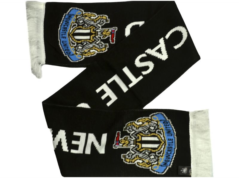 Newcastle United FC Crest Jacquard Knit Scarf