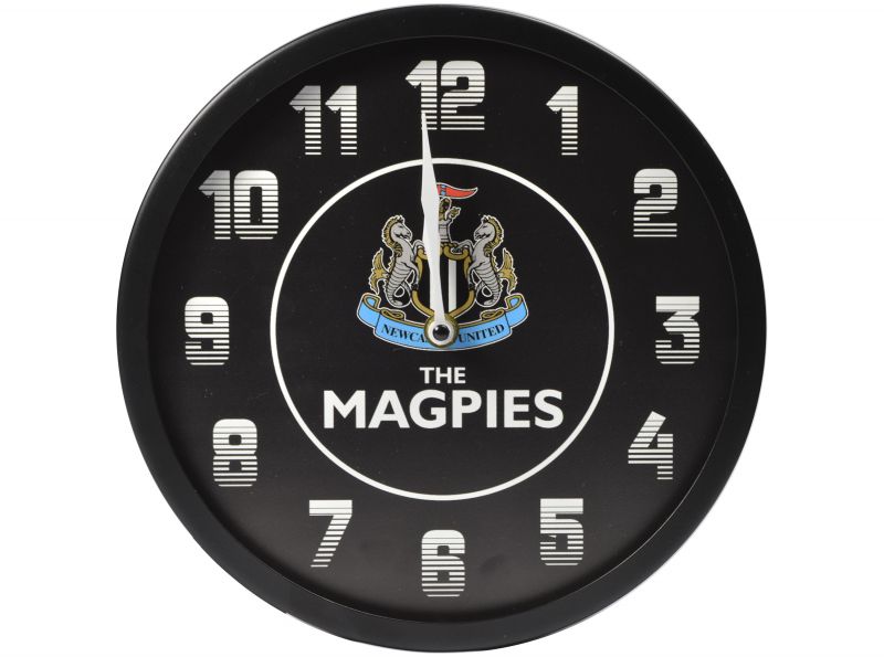 Newcastle United Metal LED Wall Clock