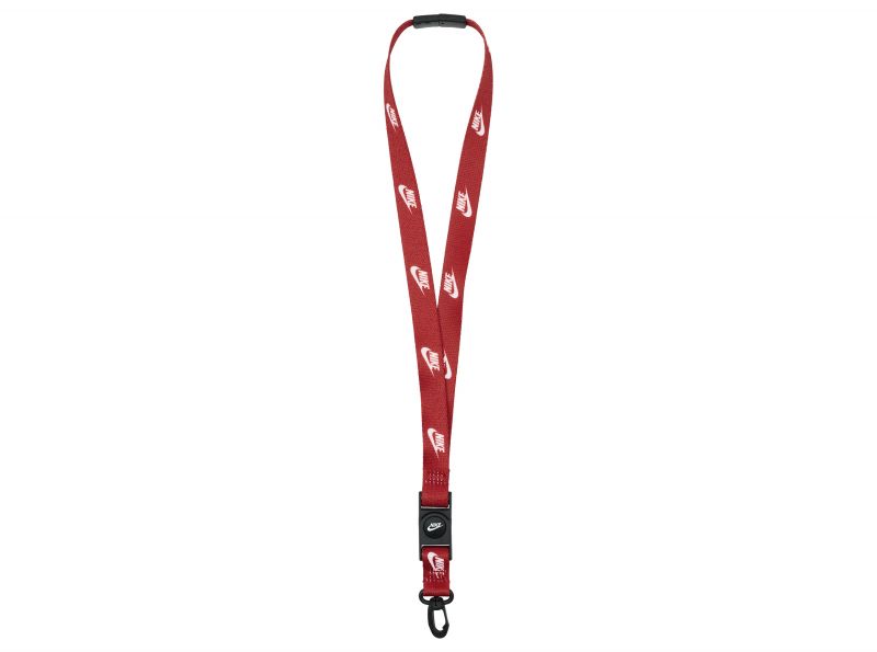 Nike Club Standard Lanyard Red White