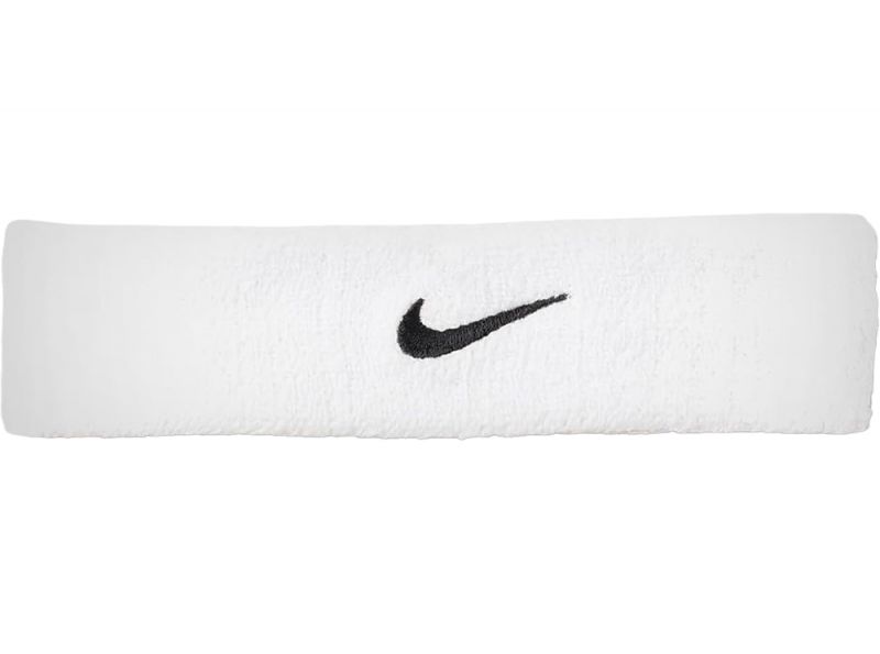 Nike Swoosh Classic Headband White Black