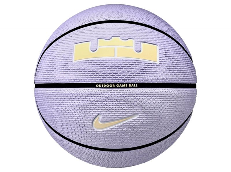 Nike Playground 8P 2 LeBron James Purple Size 7 Basketball