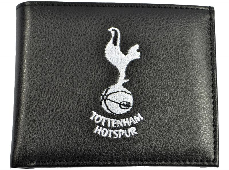 Spurs PU Leather Embroidered Bi Fold Wallet
