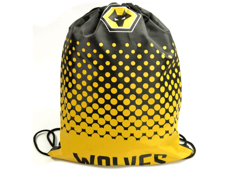 Wolves Fade Draw String Gym Bag