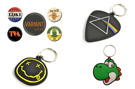 Character Badges and Keyrings