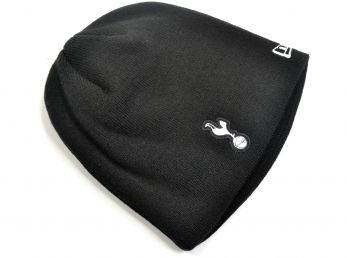 New Era Spurs Essentials Knitted Beanie Hat Black
