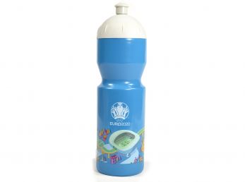 Euro 2020 Water Bottle Turquoise 800ml