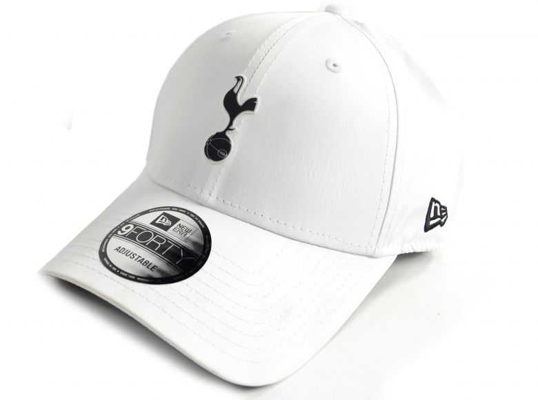 New Era Spurs Rubber Patch 9Forty Cap White