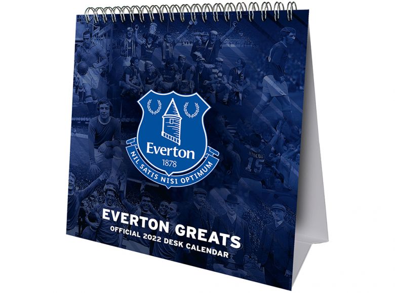 Everton Desk Easel 2022 Calendar
