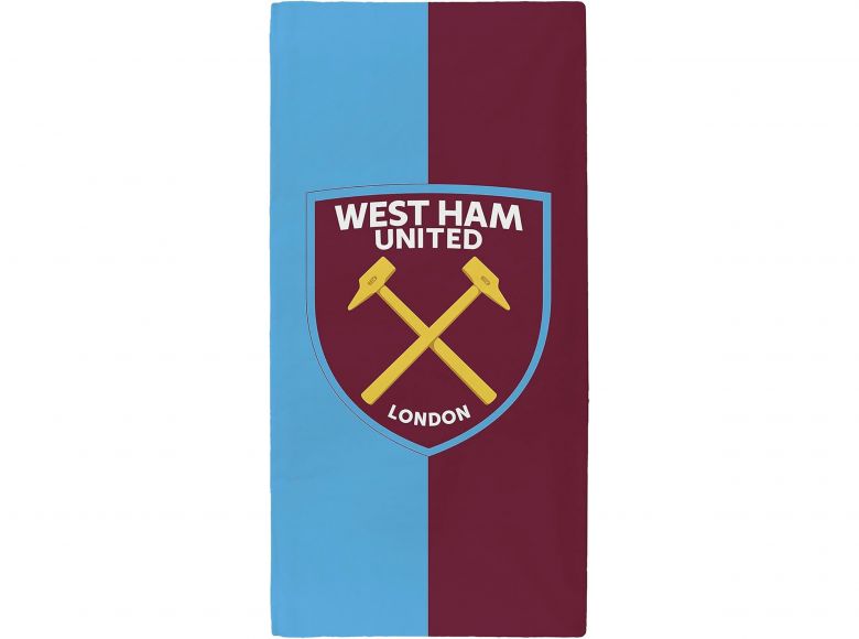 West Ham United Claret Sky Towel