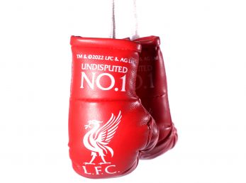 Liverpool Boxing Gloves Car Hanger No. 1