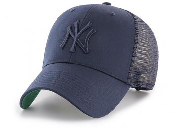 47 Brand NY Yankees Branson Trucker Snapback Cap Navy