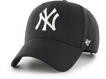 47 Brand MLB NY Yankees MVP Snapback Cap Black