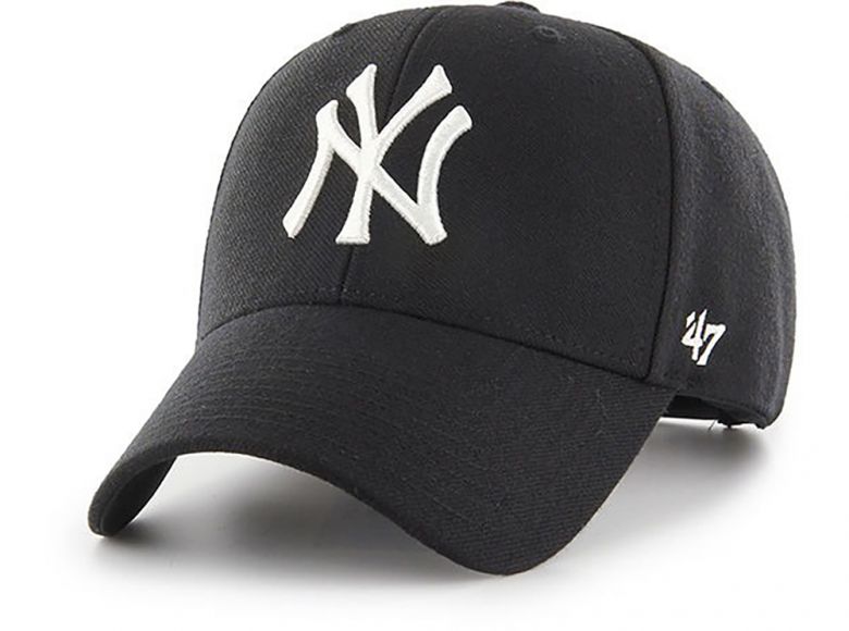 47 Brand MLB NY Yankees MVP Snapback Cap Black