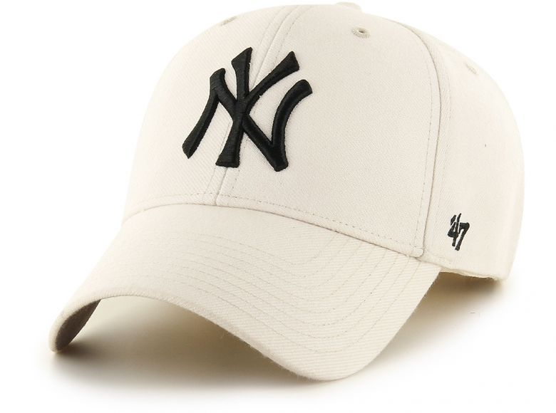 47 Brand NY Yankees MVP Snapback Cap Natural