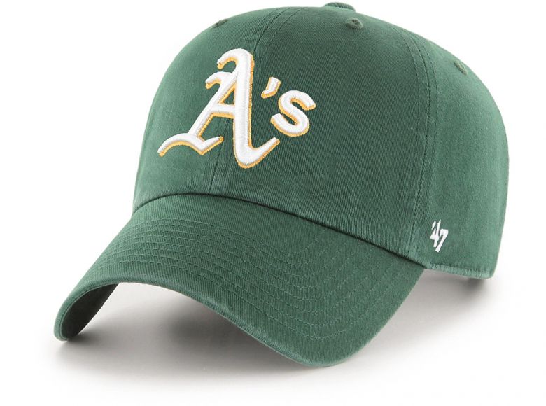 47 Brand Oakland Athletics Clean Up MLB Cap Dark Green