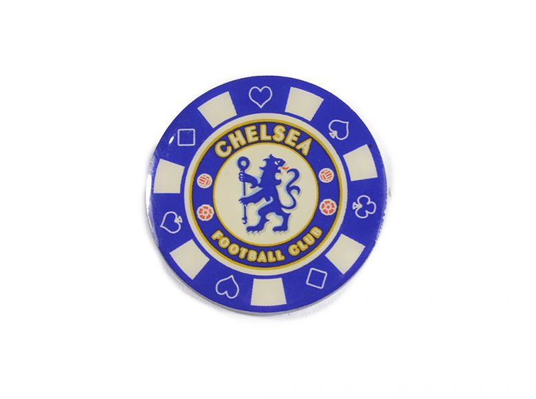 Chelsea FC Poker Chip Pin Badge