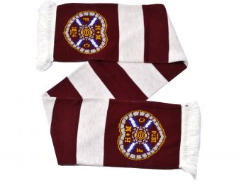 Hearts FC Bar Scarf