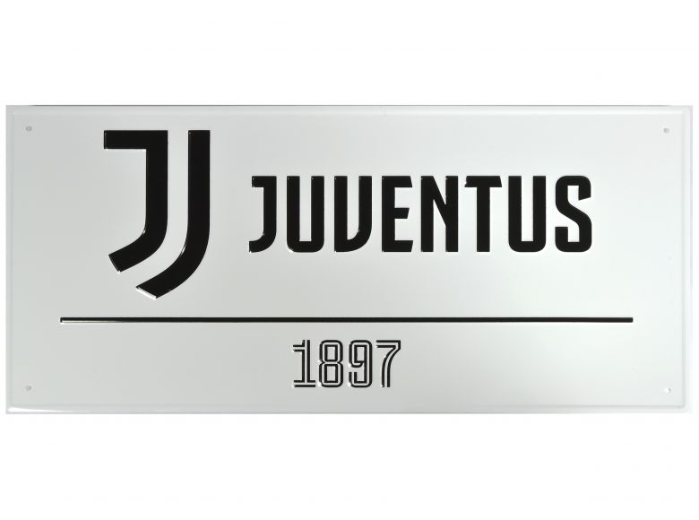Juventus Metal Street Sign