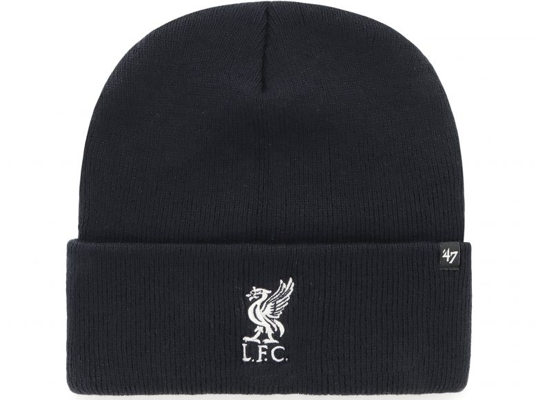 Liverpool 47 Brand Haymaker Cuff Beanie Navy White