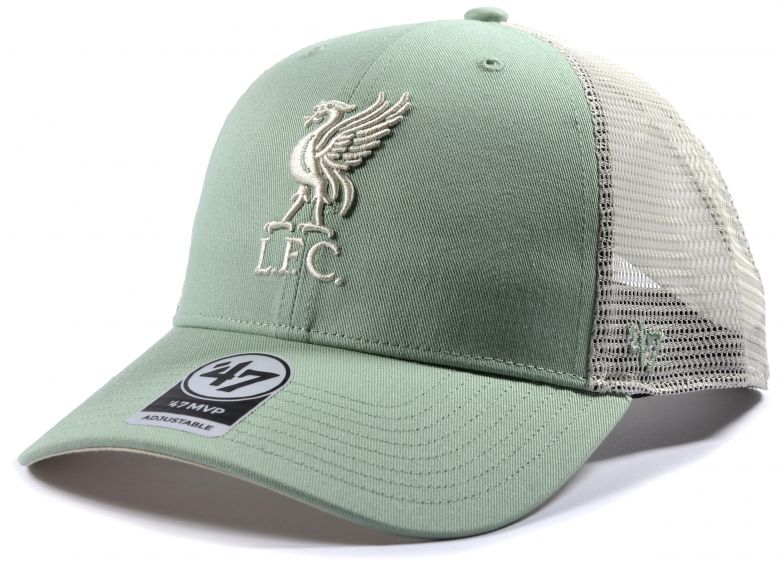 Liverpool 47 Brand Mesh Ball Park Baseball Cap Snapback Eucalyptus