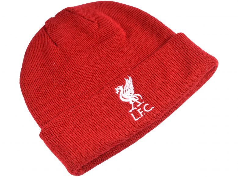Liverpool 47 Brand Haymaker Cuff Beanie Youth Red White