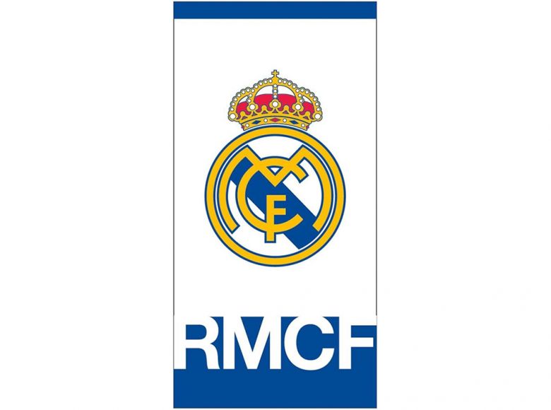 Real Madrid Crest Towel White