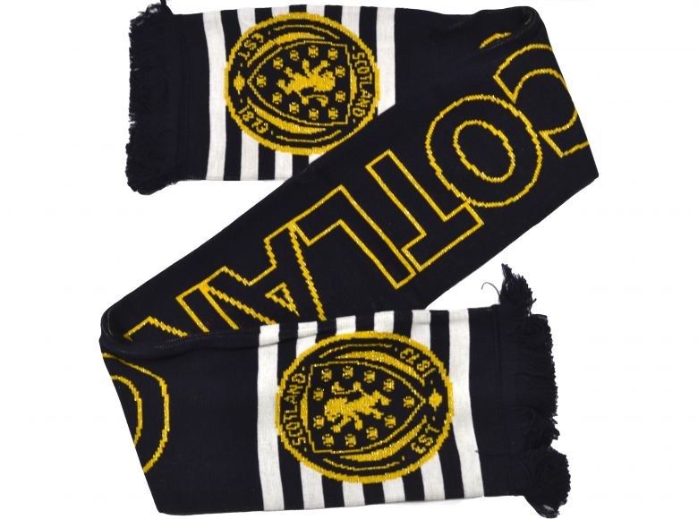 Scotland FA Metallic Thread Scarf